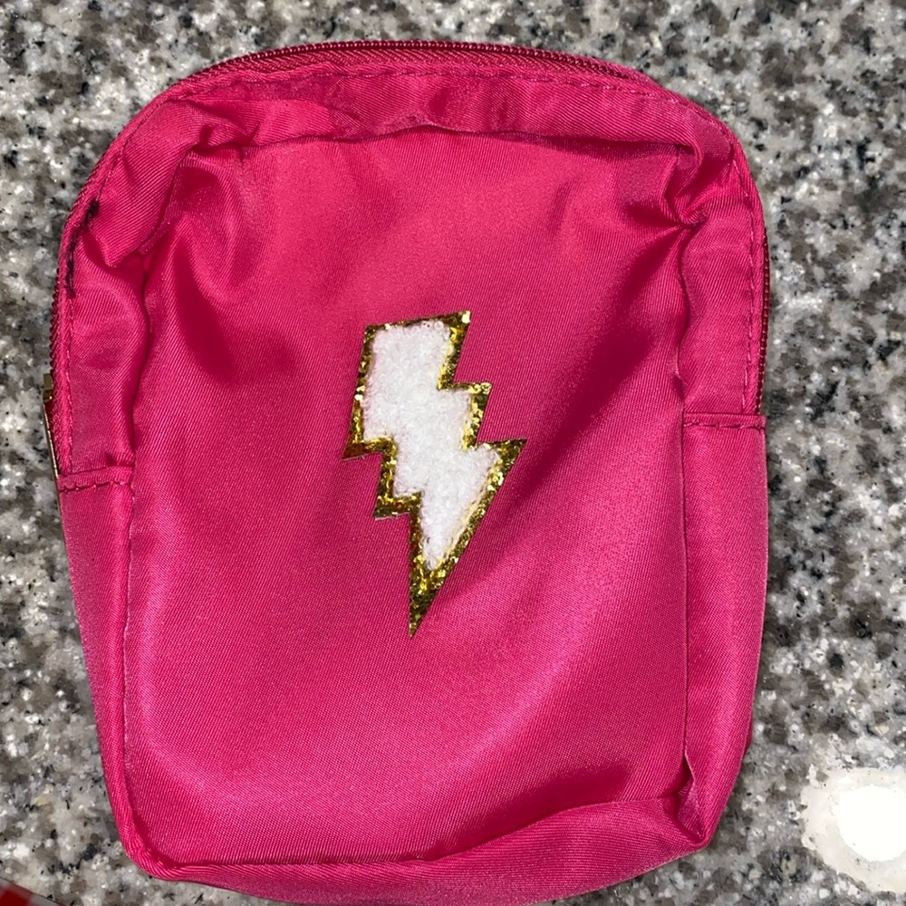 Pink pouch